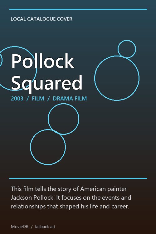 Pollock Squared poster