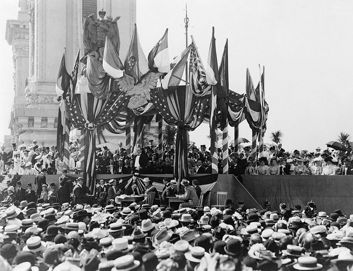 President McKinley at the Buffalo Exposition poster
