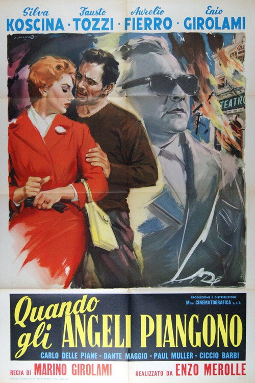 Quando gli angeli piangono poster