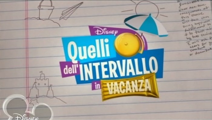 Quelli dell'intervallo in vacanza poster
