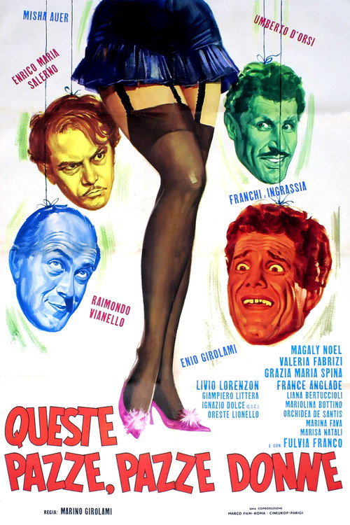 Queste pazze pazze donne poster