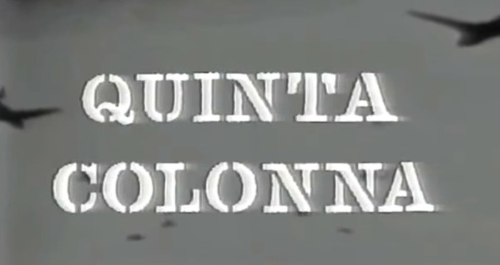 Quinta colonna poster