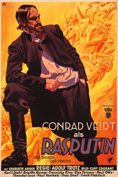 Rasputin, Demon with Women poster