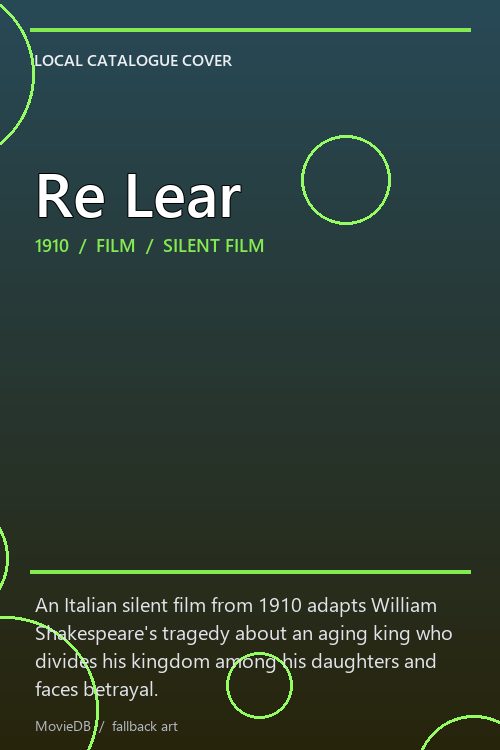 Re Lear poster