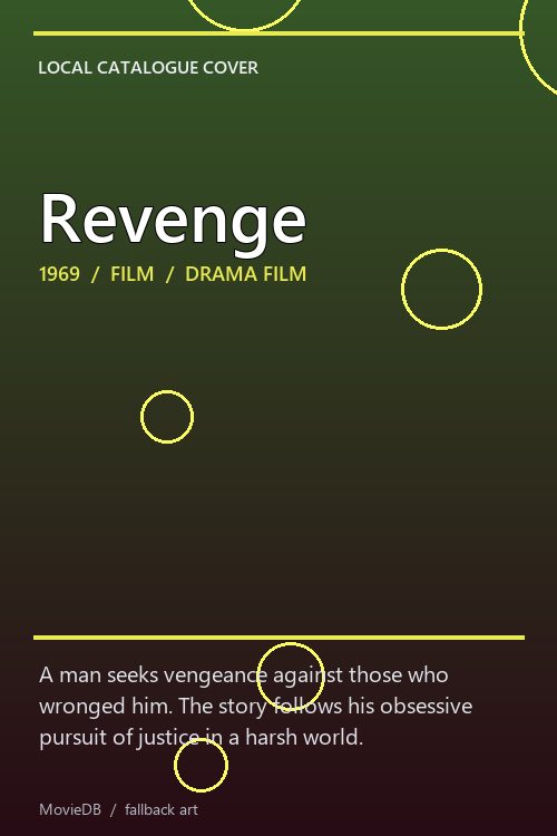 Revenge poster