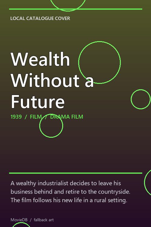 Wealth Without a Future poster