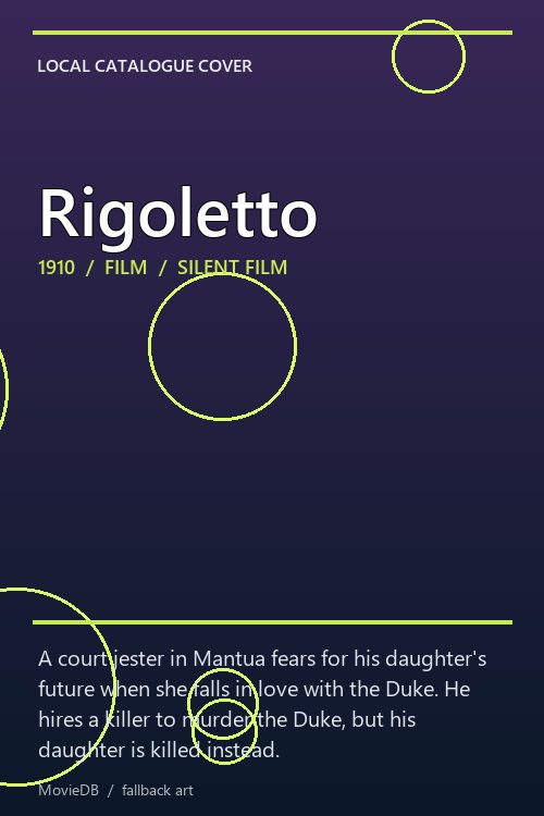 Rigoletto poster