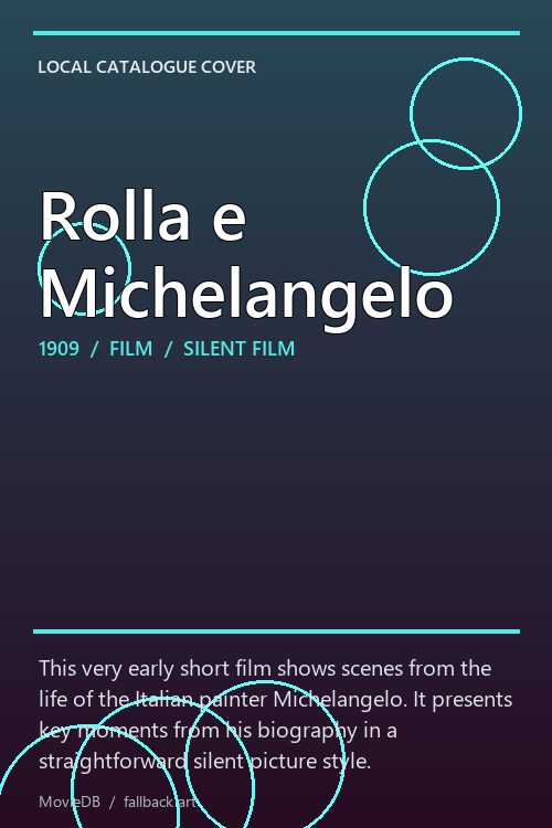 Rolla e Michelangelo poster