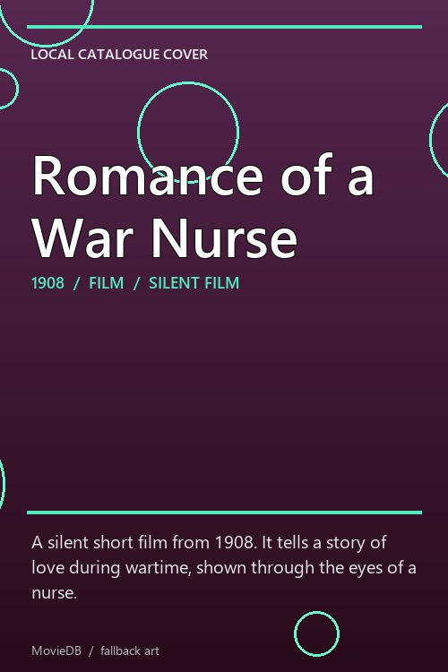 Romance of a War Nurse poster
