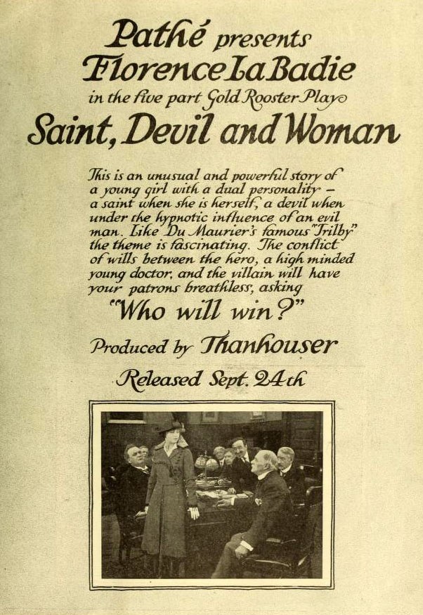 Saint, Devil and Woman poster