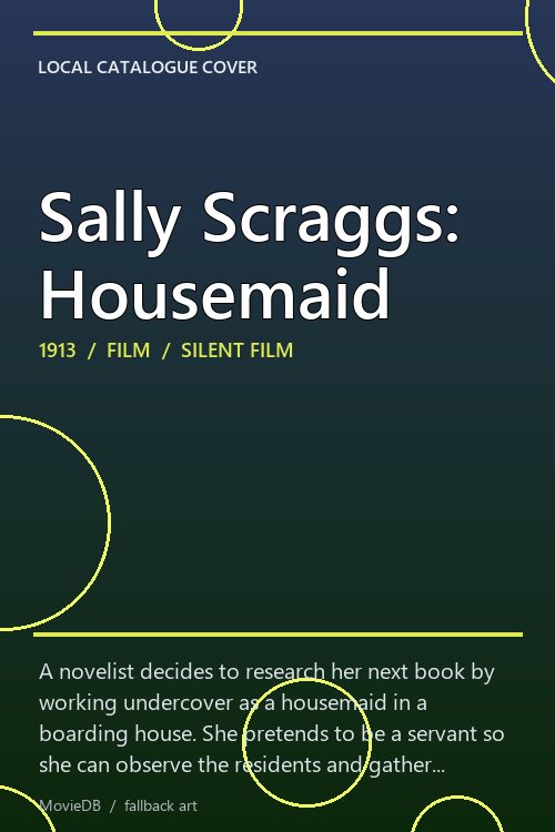 Sally Scraggs: Housemaid poster