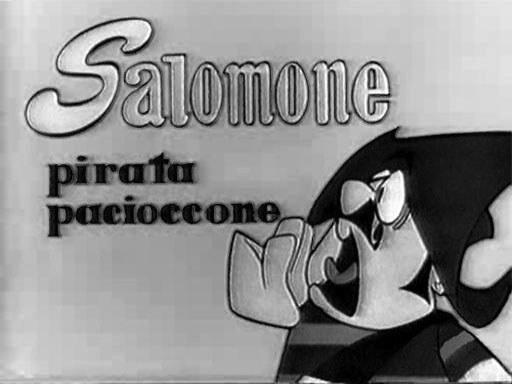 Salomone pirata pacioccone poster