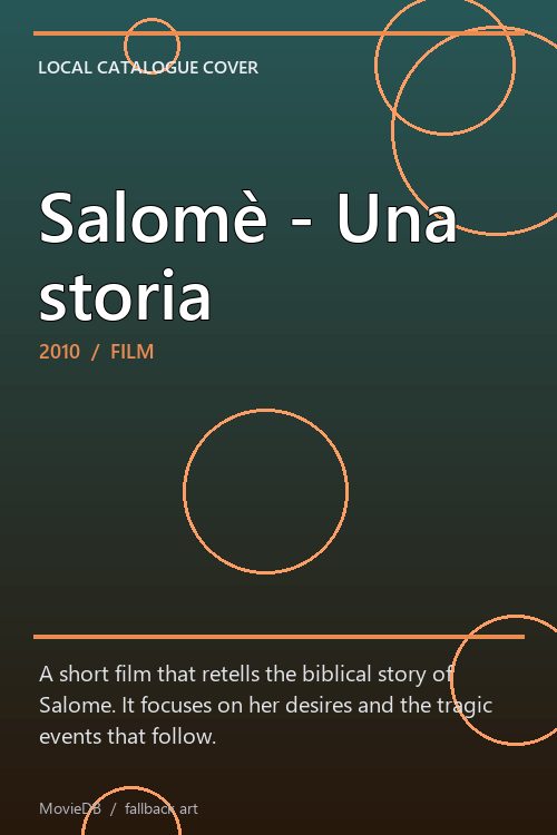 Salomè - Una storia poster