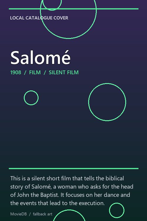 Salomé poster