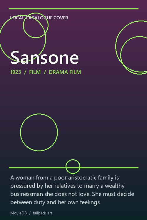 Sansone poster