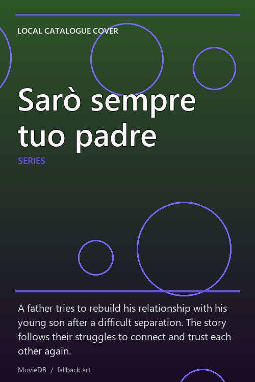 Sarò sempre tuo padre poster