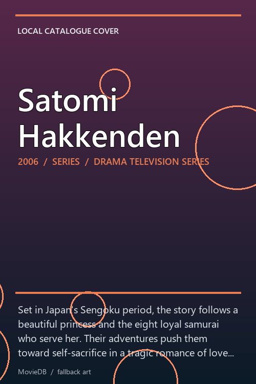 Satomi Hakkenden poster