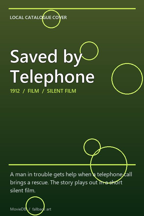 Saved by Telephone poster