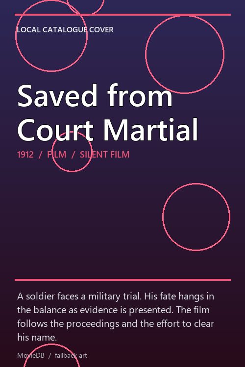 Saved from Court Martial poster