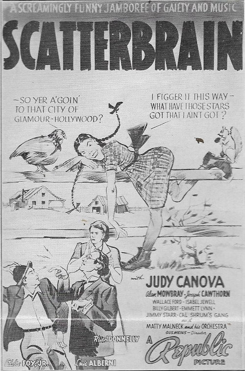 Scatterbrain poster