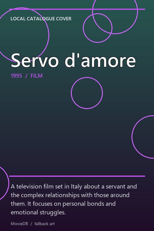 Servo d'amore poster