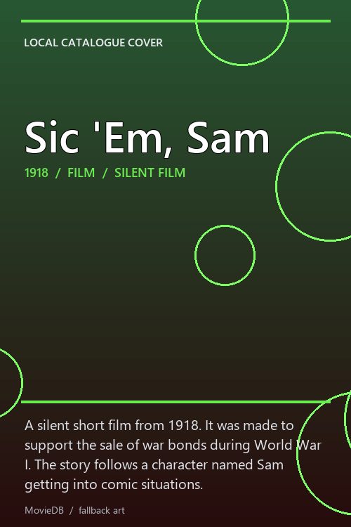 Sic 'Em, Sam poster