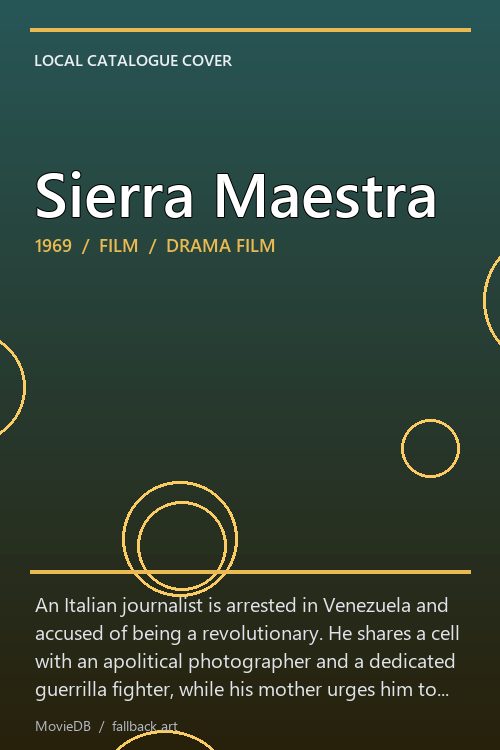 Sierra Maestra poster