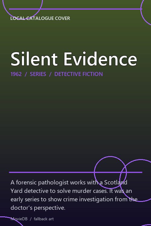 Silent Evidence poster