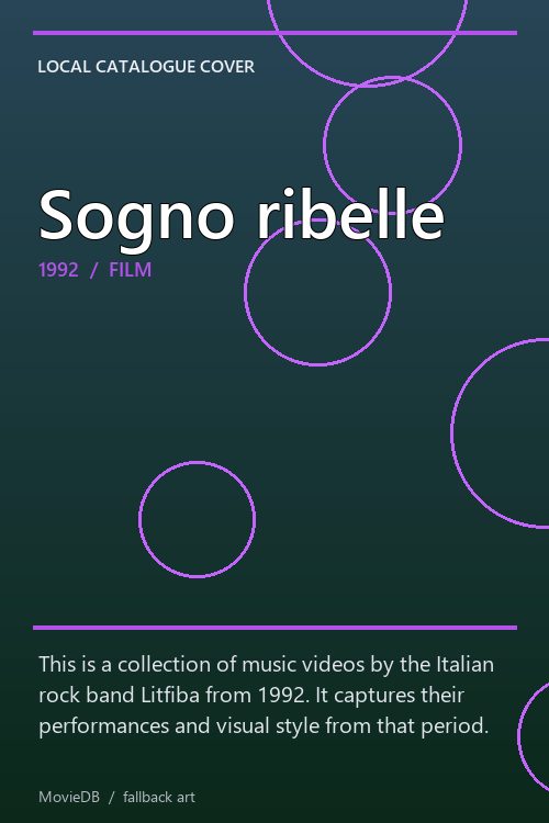 Sogno ribelle poster
