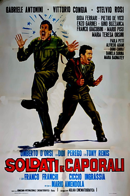 Soldati e caporali poster