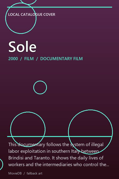 Sole poster