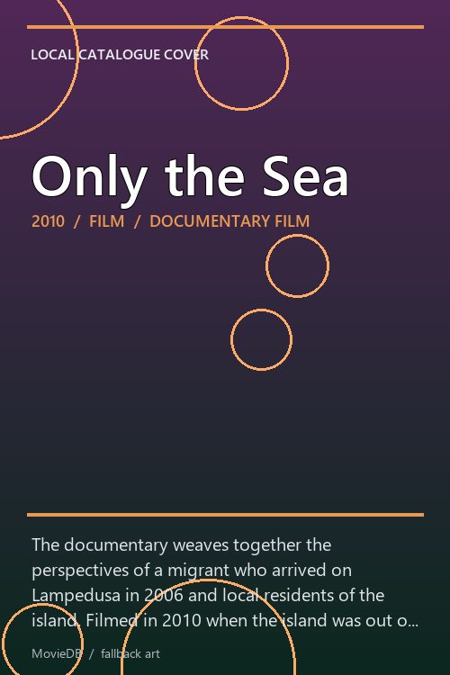 Only the Sea poster