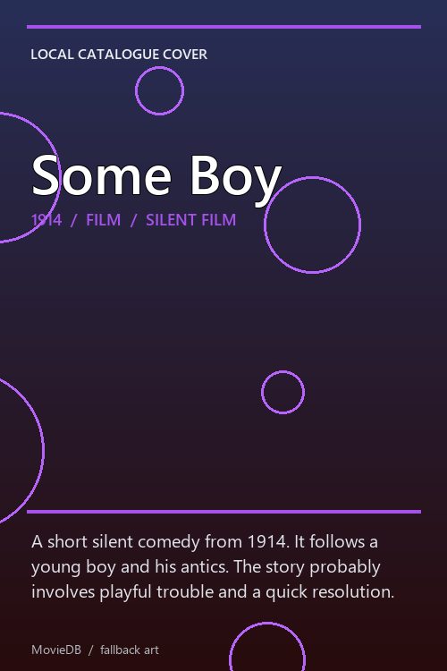 Some Boy poster