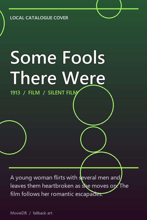 Some Fools There Were poster