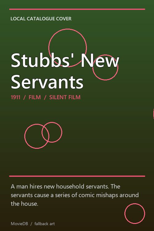 Stubbs' New Servants poster