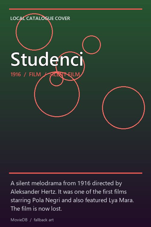 Studenci poster