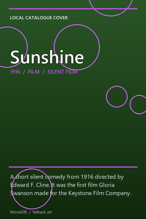Sunshine poster