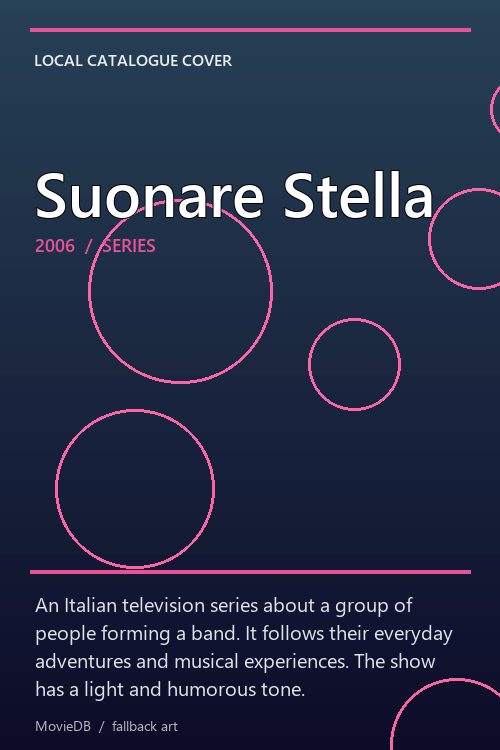 Suonare Stella poster