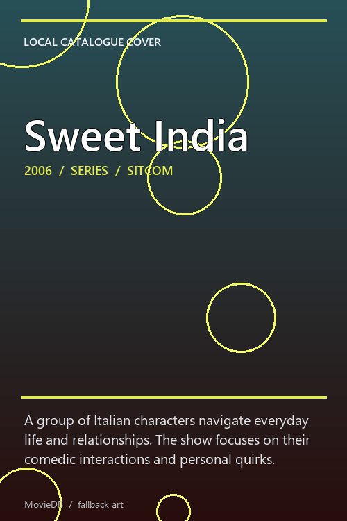 Sweet India poster