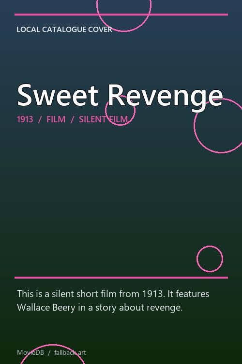 Sweet Revenge poster