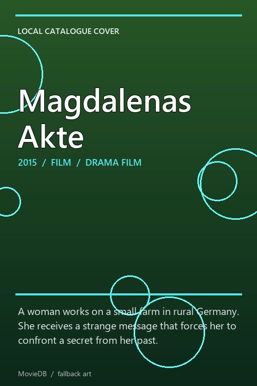Magdalenas Akte poster