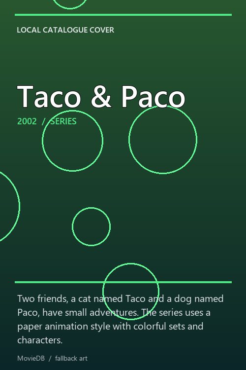 Taco & Paco poster