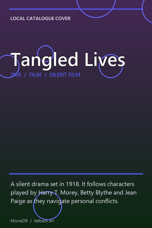 Tangled Lives poster