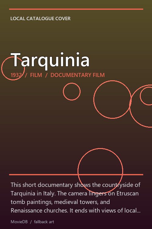 Tarquinia poster