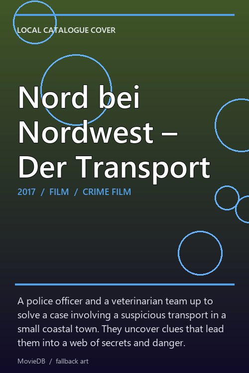 Nord bei Nordwest – Der Transport poster
