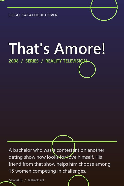That's Amore! poster