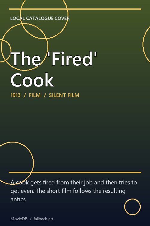 The 'Fired' Cook poster