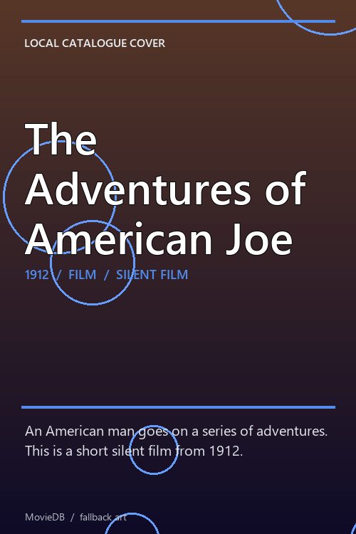 The Adventures of American Joe poster