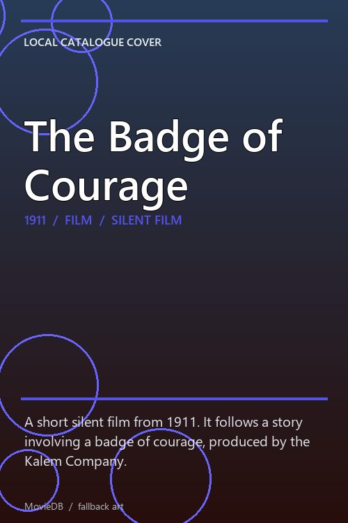 The Badge of Courage poster