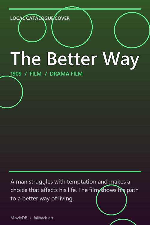 The Better Way poster